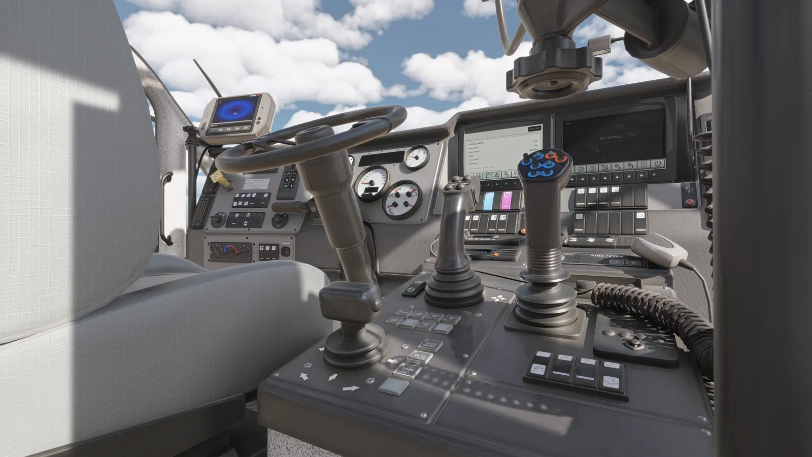 Modeled ARFF cabin