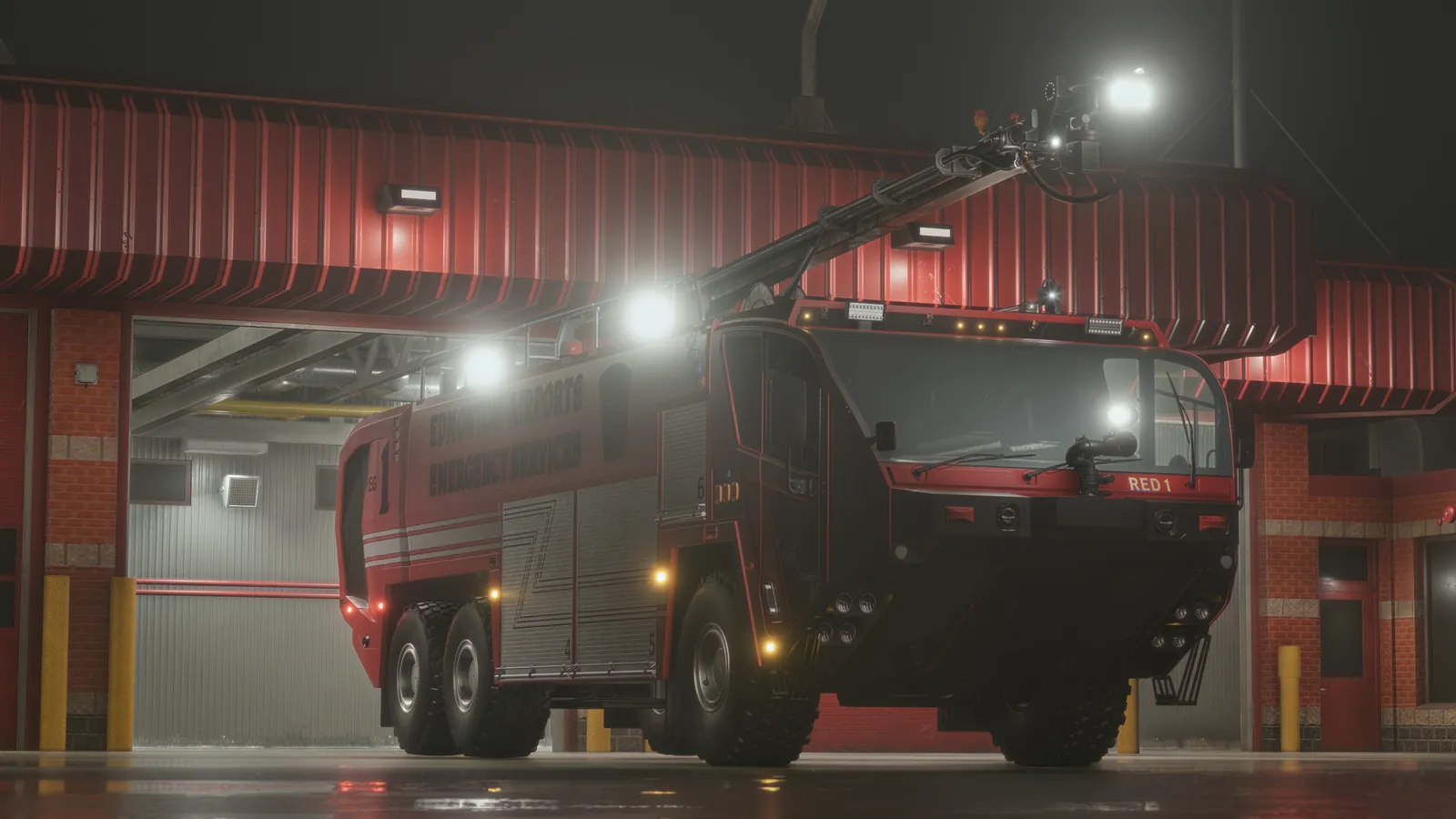 Night response from the station